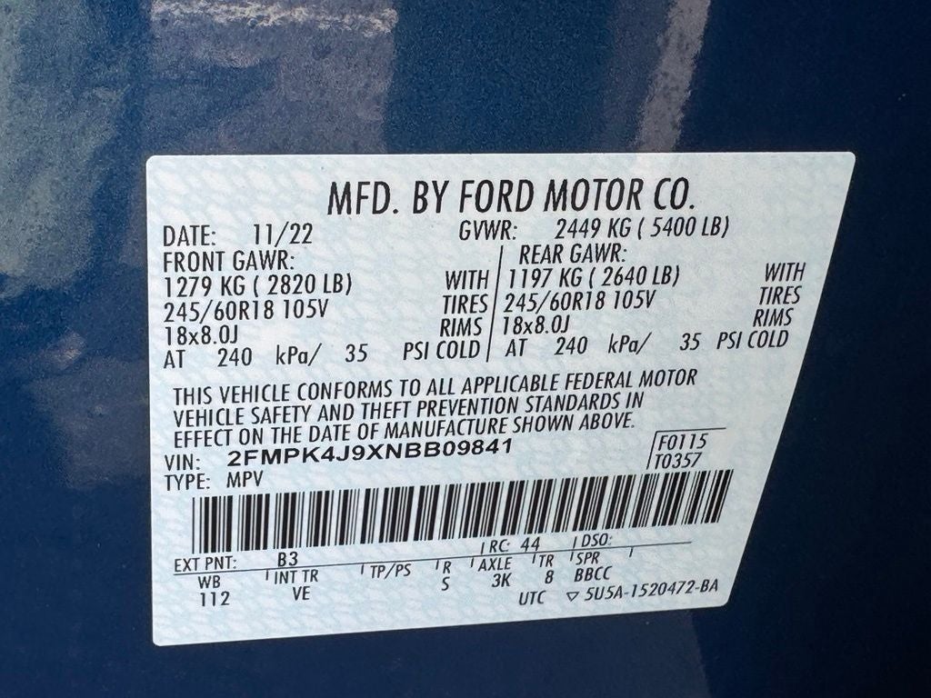 2022 Ford Edge SEL