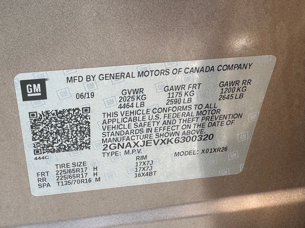 2019 Chevrolet Equinox LT
