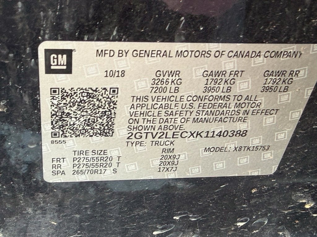 2019 GMC Sierra 1500 Limited Base