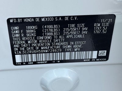 2022 Honda HR-V EX