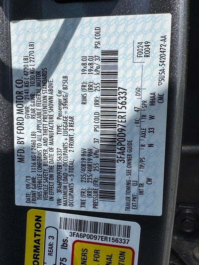 2014 Ford Fusion Titanium