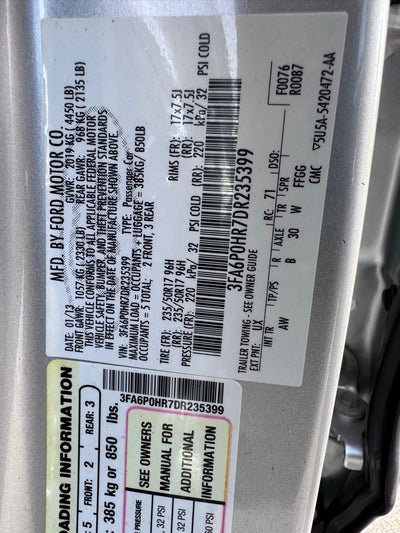 2013 Ford Fusion SE