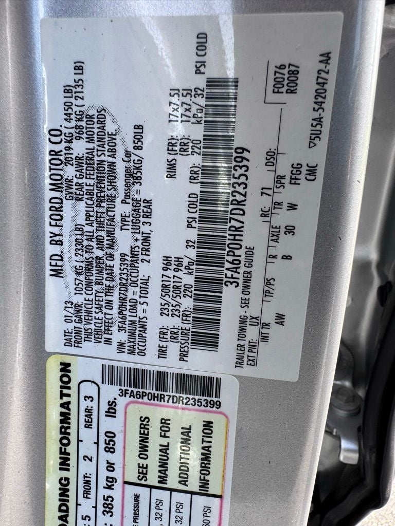 2013 Ford Fusion SE