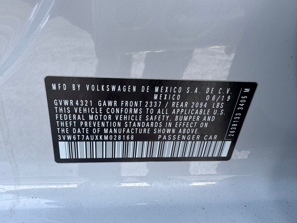 2019 Volkswagen Golf GTI 2.0T S