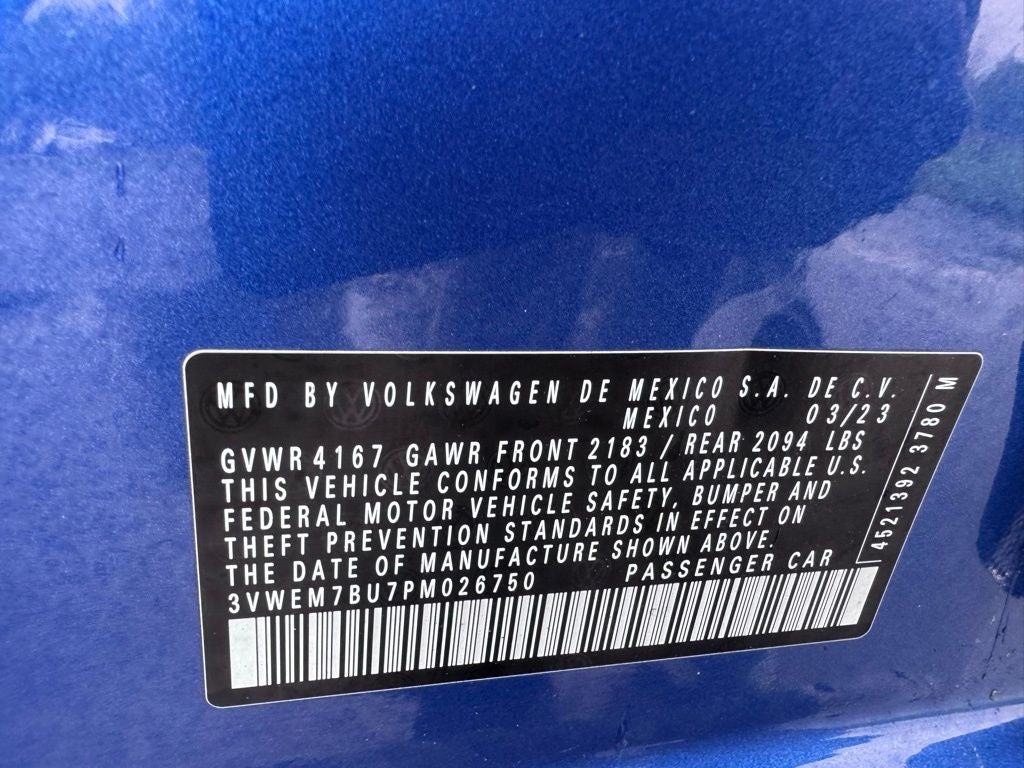 2023 Volkswagen Jetta 1.5T SE