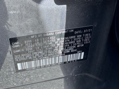 2021 Subaru Ascent Limited