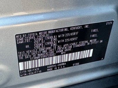 2024 Toyota RAV4 Hybrid XLE