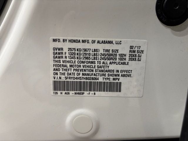 2017 Acura MDX 3.5L SH-AWD w/Technology Package