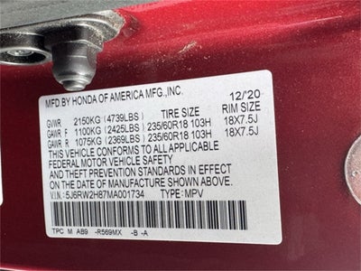 2021 Honda CR-V EX-L