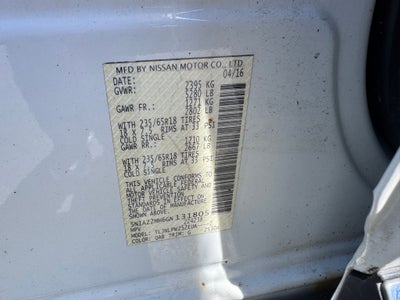 2016 Nissan Murano S