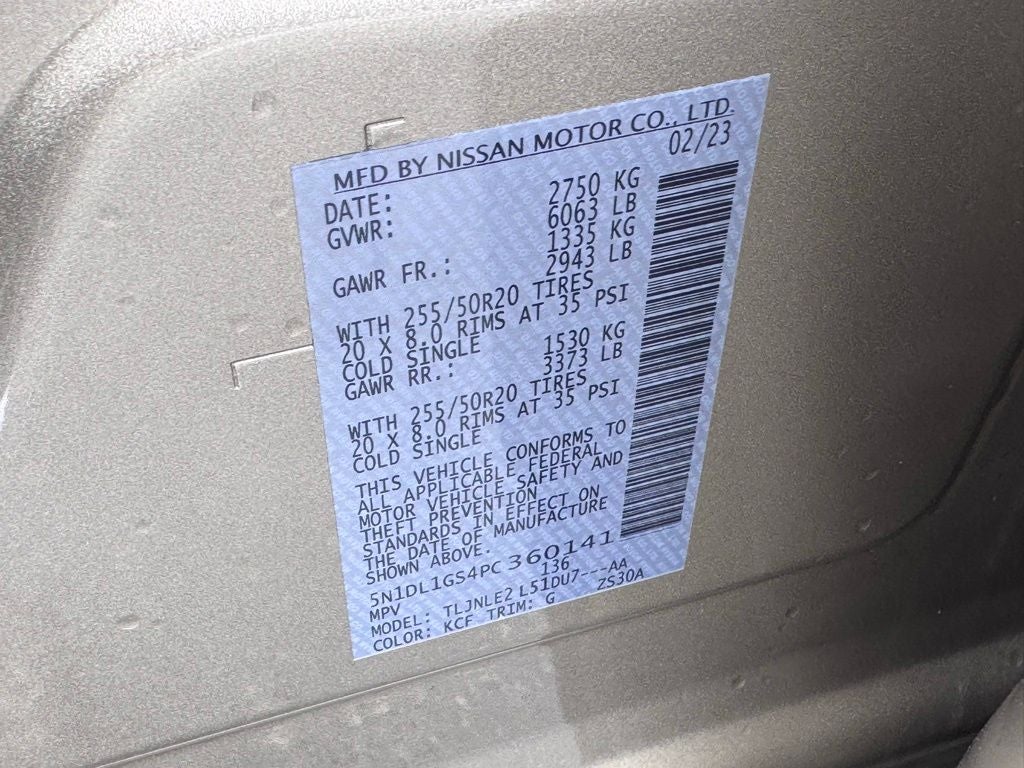 2023 INFINITI QX60 Sensory