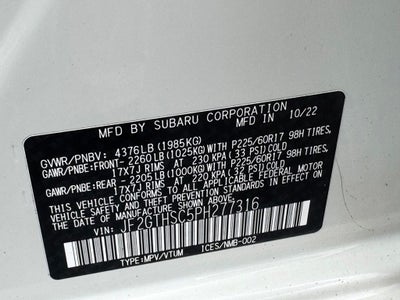 2023 Subaru Crosstrek Sport