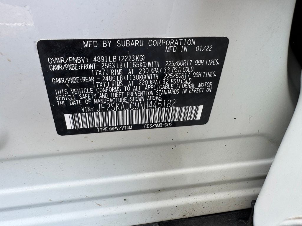 2022 Subaru Forester Premium
