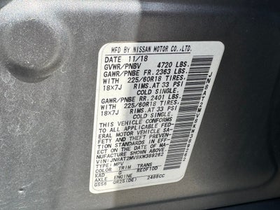 2019 Nissan Rogue SV