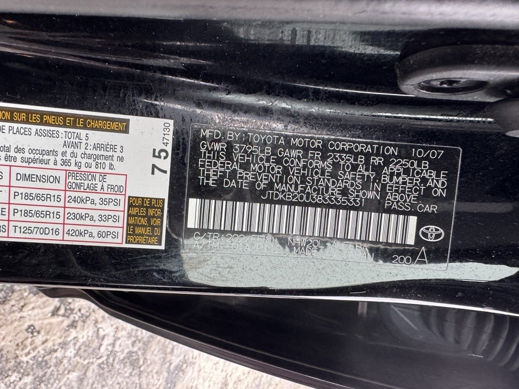 2008 Toyota Prius Base