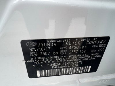2017 Hyundai Sonata Hybrid SE