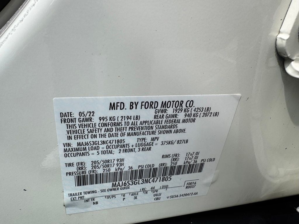2022 Ford EcoSport SE