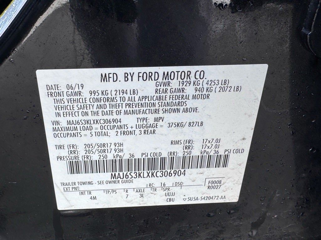 2019 Ford EcoSport Titanium