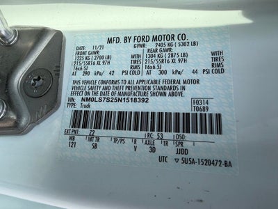 2022 Ford Transit Connect XL