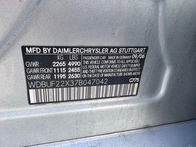 2007 Mercedes-Benz E-Class E 320 BlueTEC®