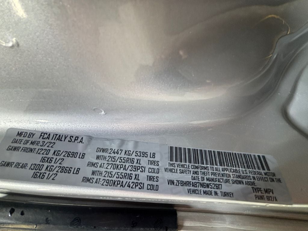 2022 RAM ProMaster City Base