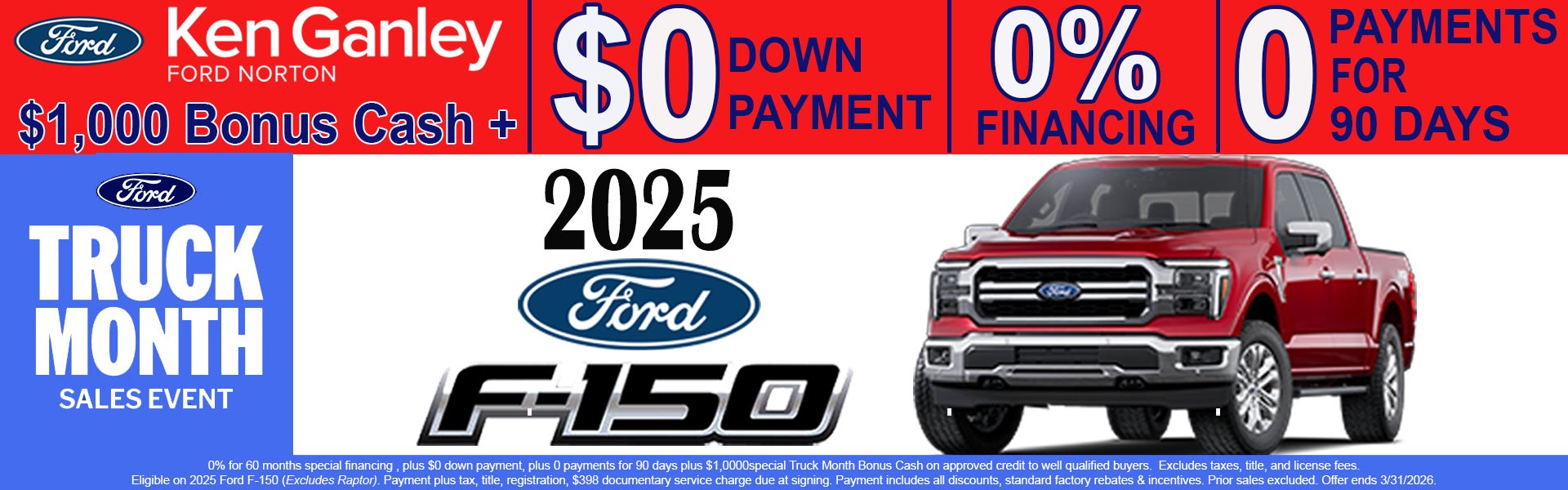 Ford Truck Month 2025 Ford F-150