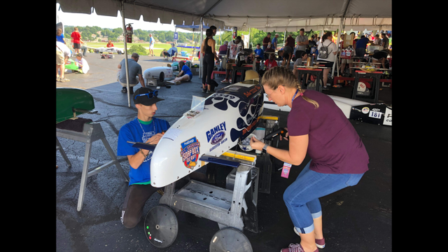 Soap Box Derby at Ken Ganley Ford Norton