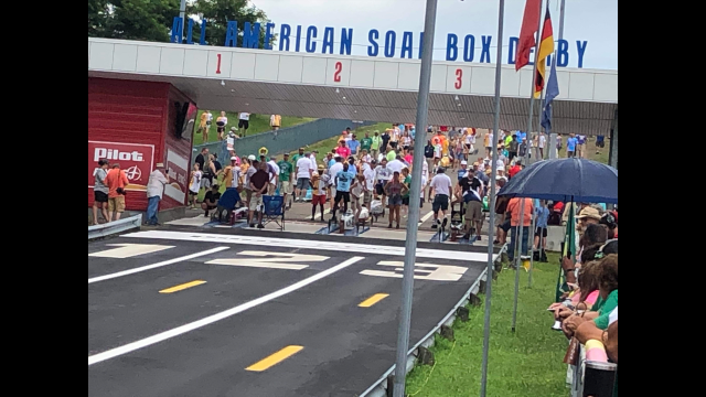 Soap Box Derby at Ken Ganley Ford Norton